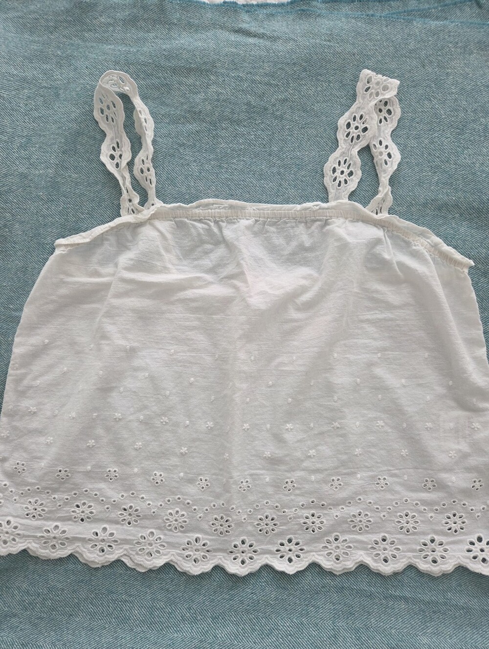 Sézane Light White Top